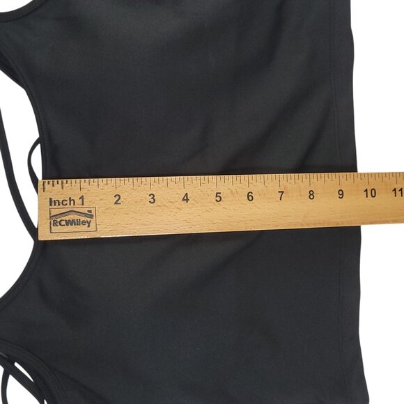 Zella Black Crisscross Back Workout Tank Top - Recycled Polyester - Womens Small - Picture 9 of 10